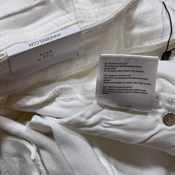 Anine Bing Jeans NWT 27 Anine Bing Anine Bing ASO - Picture 12 of 17